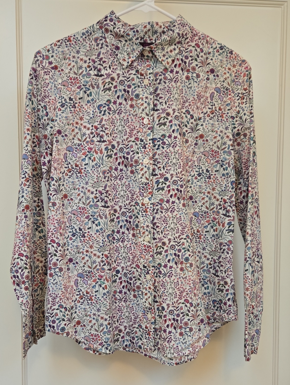 J. Crew Liberty Fabric Floral Button-Down Shirt